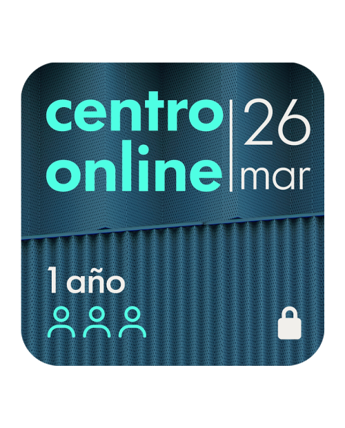 Centro Online 3 Usuarios Anual