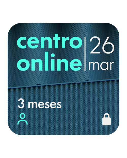 Suscripción Trimestral Precio Centro 1 Usuario