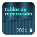 Suscripción anual Tablas de Repercusiones de Edificación, Urbanización y Rehabilitación 2026