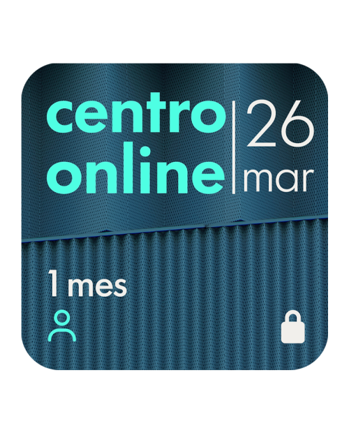 Suscripción Trimestral Precio Centro 1 Usuario